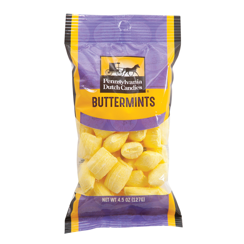 Pdc Clear Window Bag Butter Toasted Peanuts Peg Bag 4.5 Oz