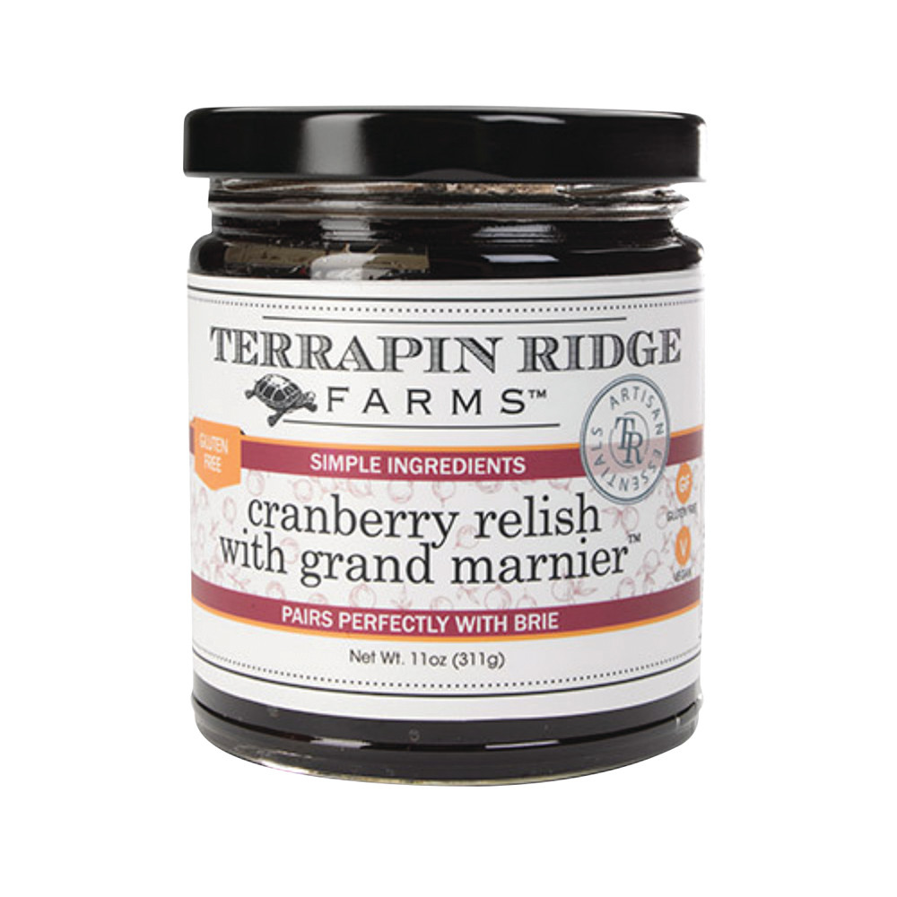 Terrapin Ridge Cranberry Relish With Grand Marnier 11 oz Jar | Nassau Candy