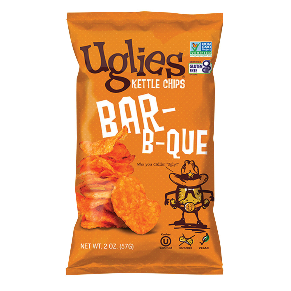 Uglies Bar-B-Que Kettle Potato Chips 2 oz Bag