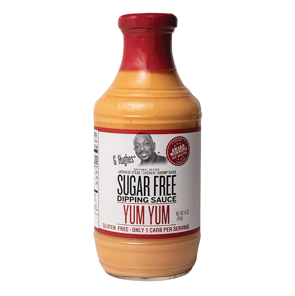 G. Hughes Sugar Free Yum Yum Dipping Sauce 16 oz Bottle | Nassau Candy