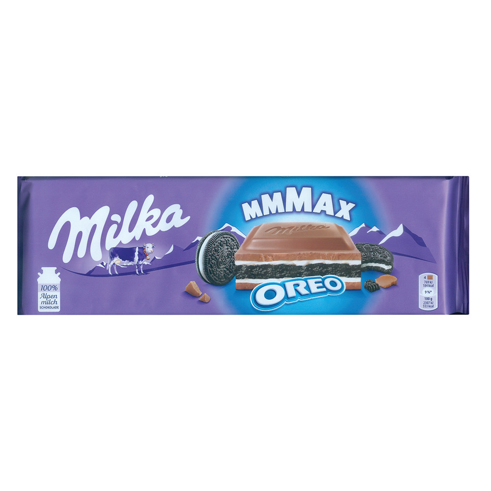Milka Mmmax Oreo 10.5 oz Chocolate Bar Nassau Candy