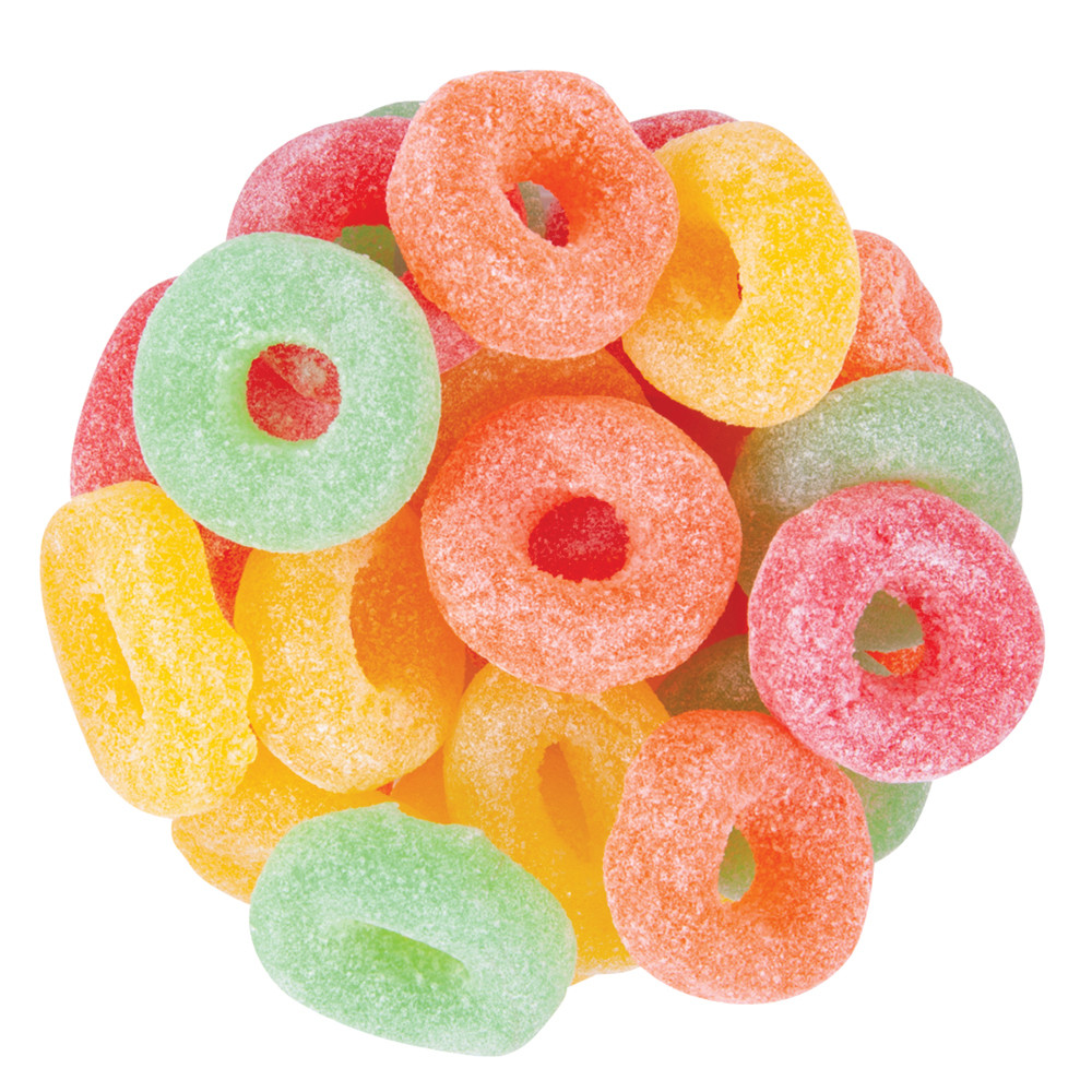 Fruit Jelly Rings Assorted Nassau Candy