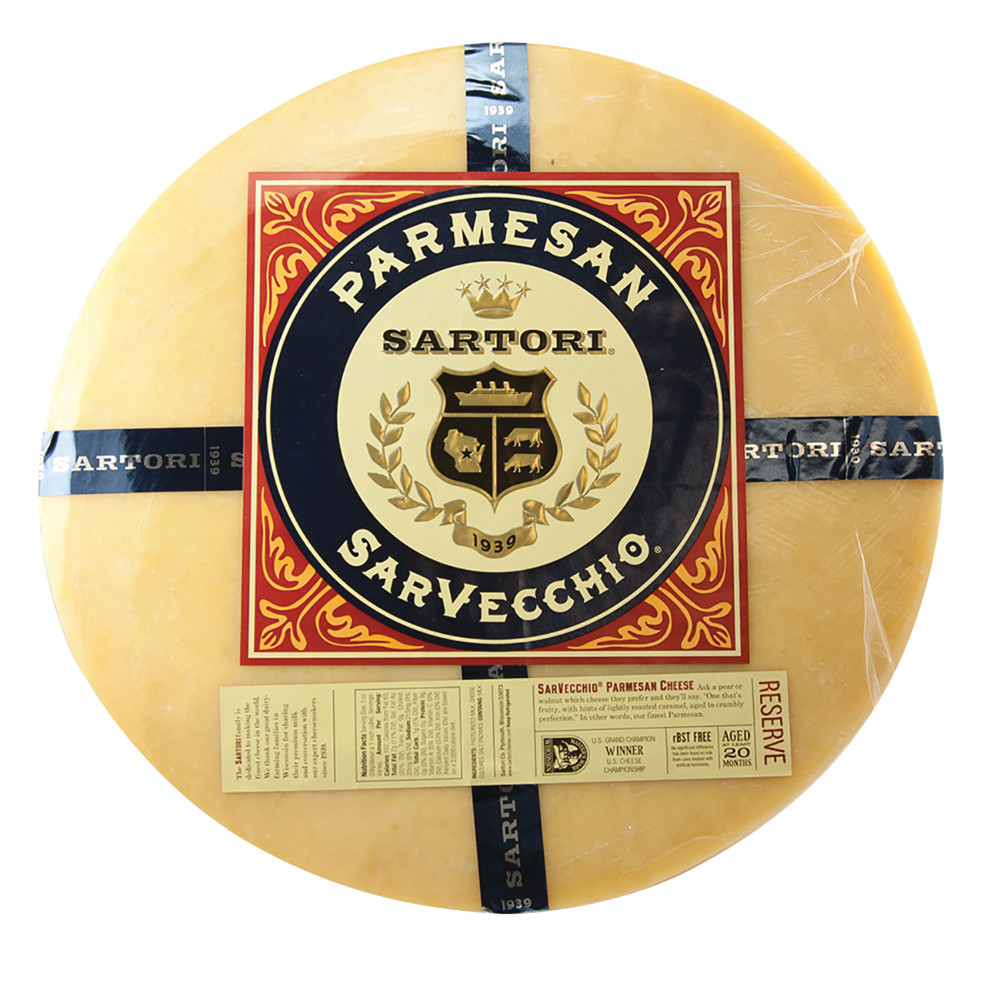 Sartori Reserve SarVecchio Parmesan Cheese Case