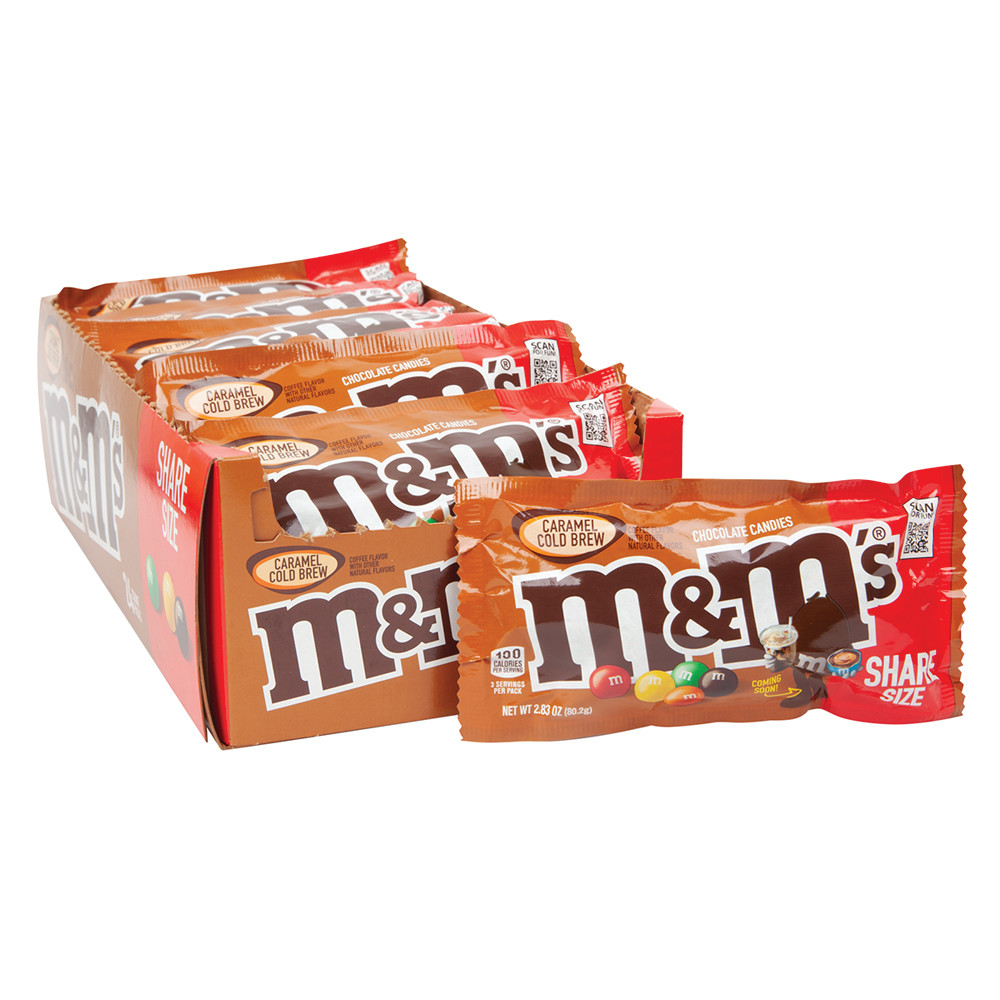 M&M'S Caramel Cold Brew Coffee Flavor Chocolate Candy - Shop Candy