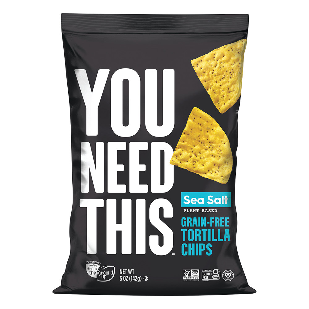 Sea Salt Grain Free Tortilla Chips 5 oz - 6 Bags