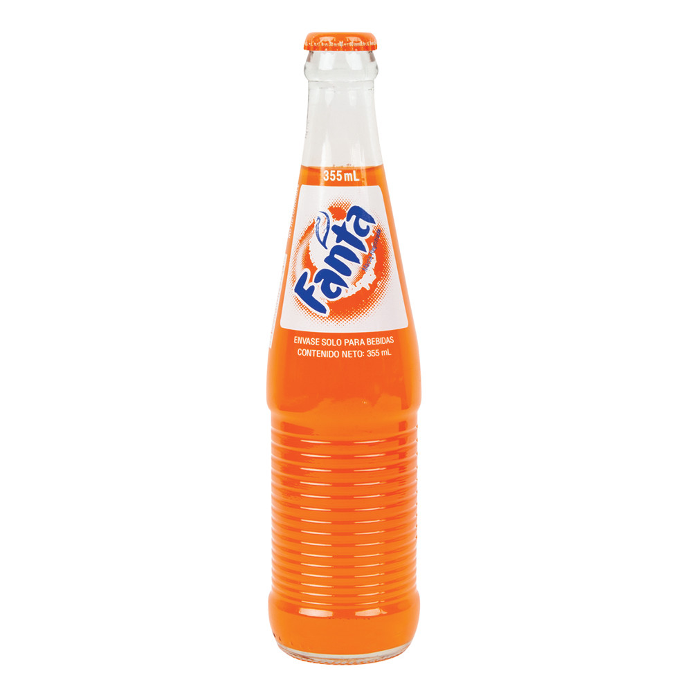 Fanta Orange Soda 12 oz Bottles