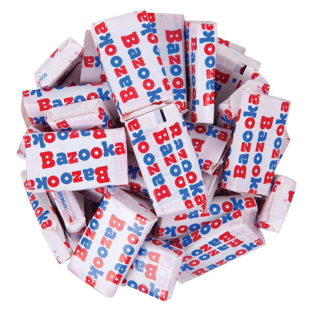 Classic Individually Wrapped Bazooka Bubble Gum – Cabot's Candy