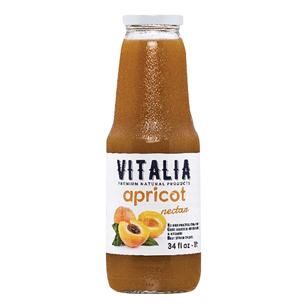 Vitalia Apricot Nectar 34 oz Bottle Nassau Candy