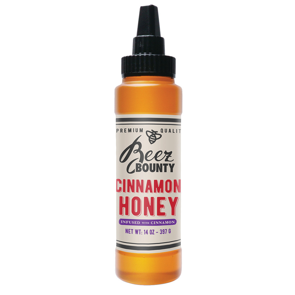 Beez Bounty Cinnamon Honey 14 oz Squeeze Bottle | Nassau Candy