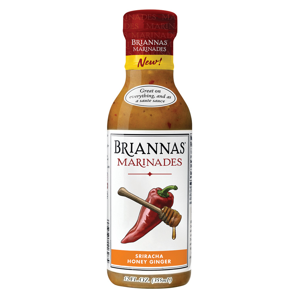 Brianna's Marinade Sriracha Honey Ginger Bottle Nassau Candy