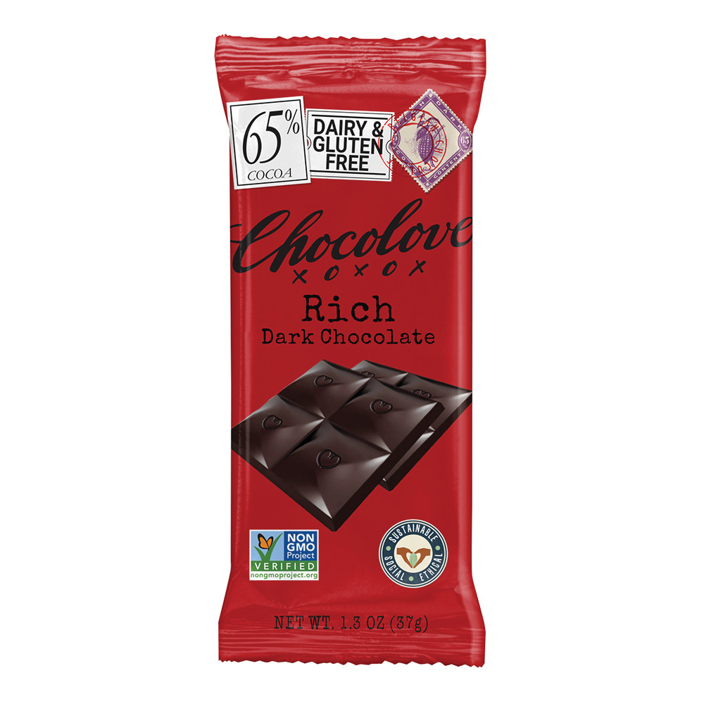 Chocolove Rich Dark Chocolate 1.3 oz | Nassau Candy