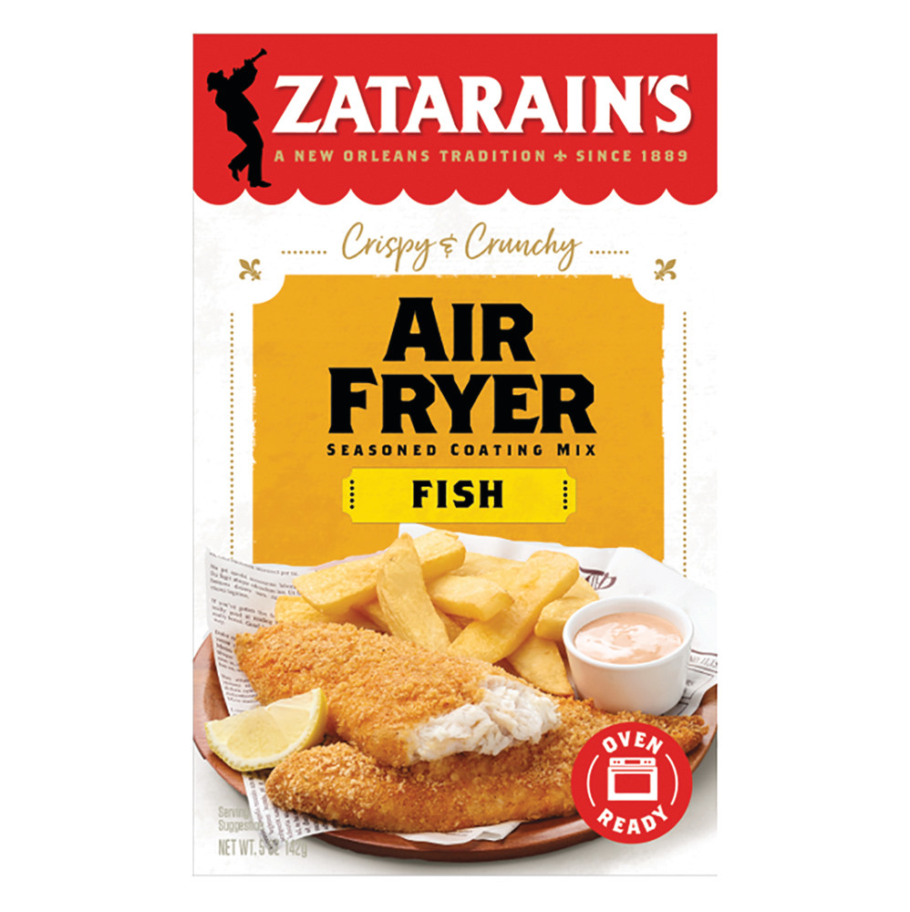 Zatarains Air Fryers Fish Seasoned Coating Mix | Nassau Candy