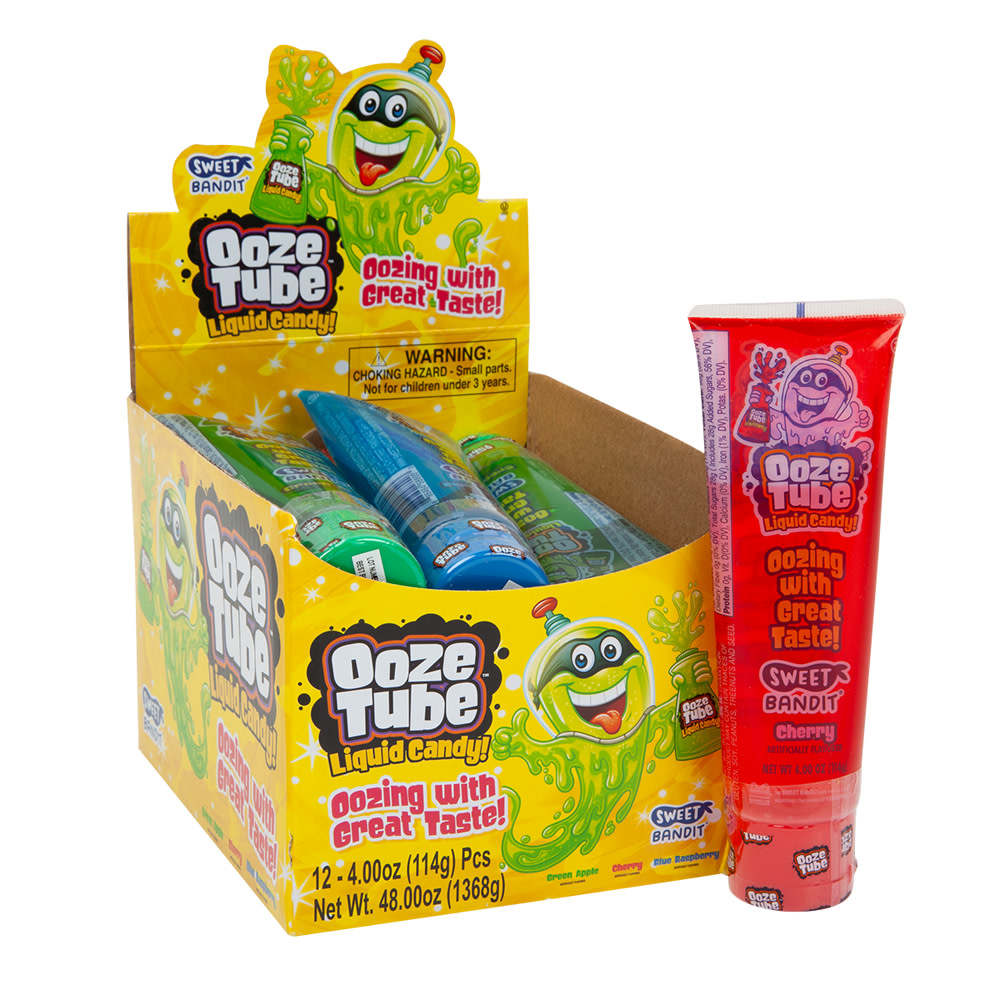 det kan Kirkegård Så mange Ooze Tube Squeeze Pop 4 Oz | Nassau Candy