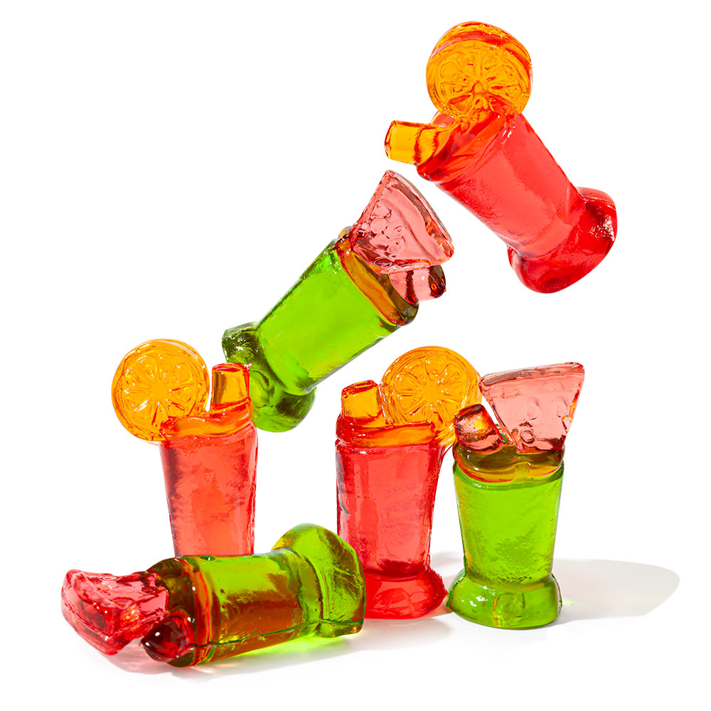 3D ASSORTED FRUIT JUICY GUMMY