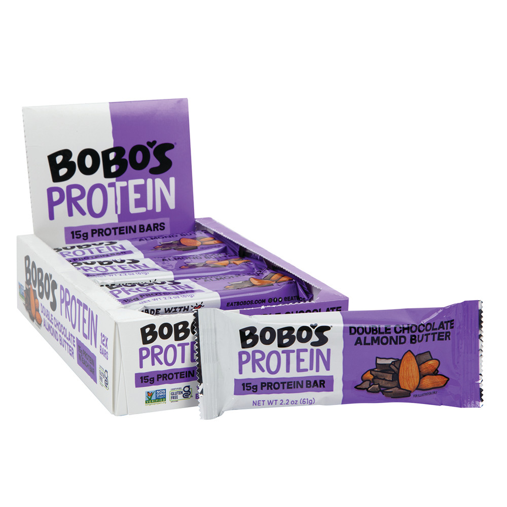Bobo's Double Chocolate Almond Butter Protein Bar Nassau Candy