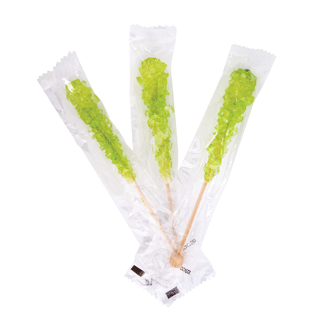 Clever Candy Watermelon Rock Candy Sticks 06 Oz Nassau Candy 4111