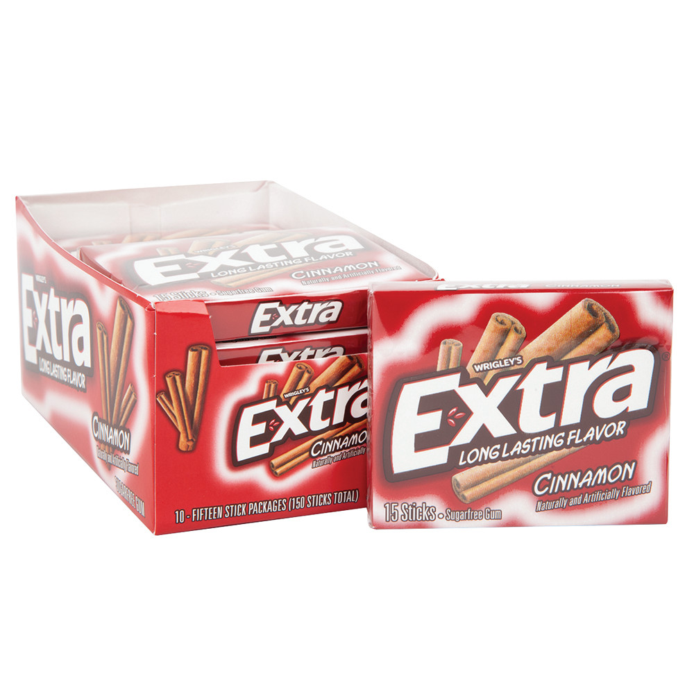 Extra Cinnamon Gum Nassau Candy