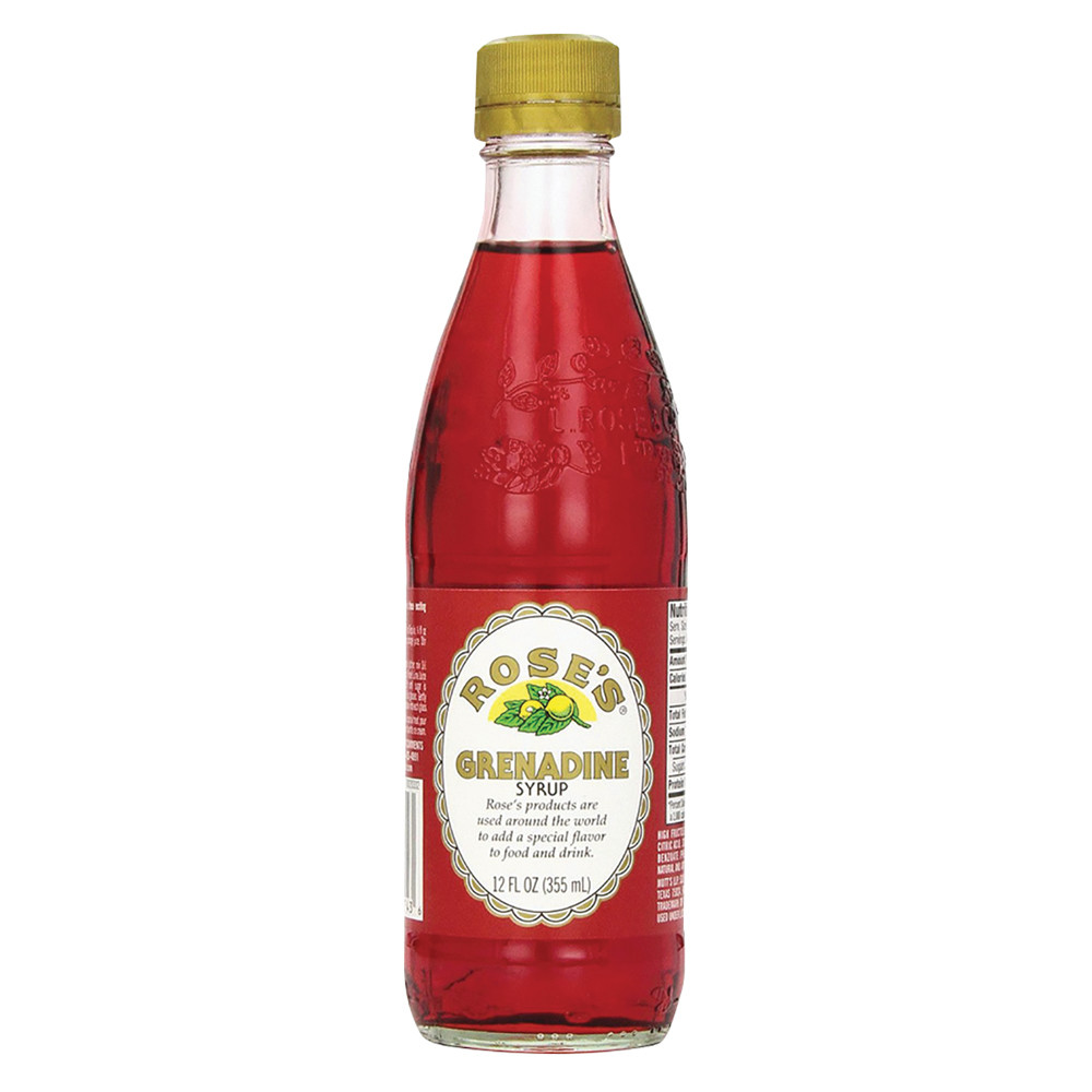 Rose's Grenadine Syrup 12 oz Bottle Nassau Candy