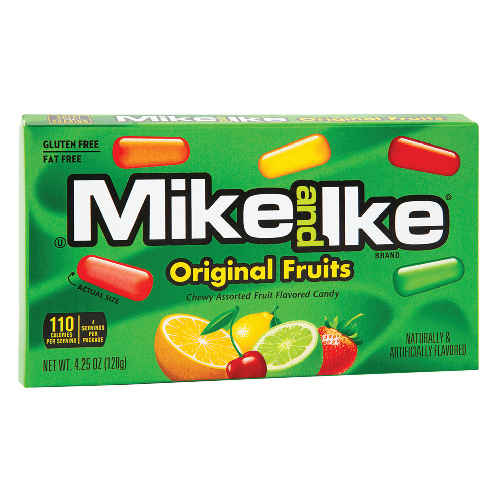 Mike & Ike Original 4.25 oz Theater Box | Nassau Candy