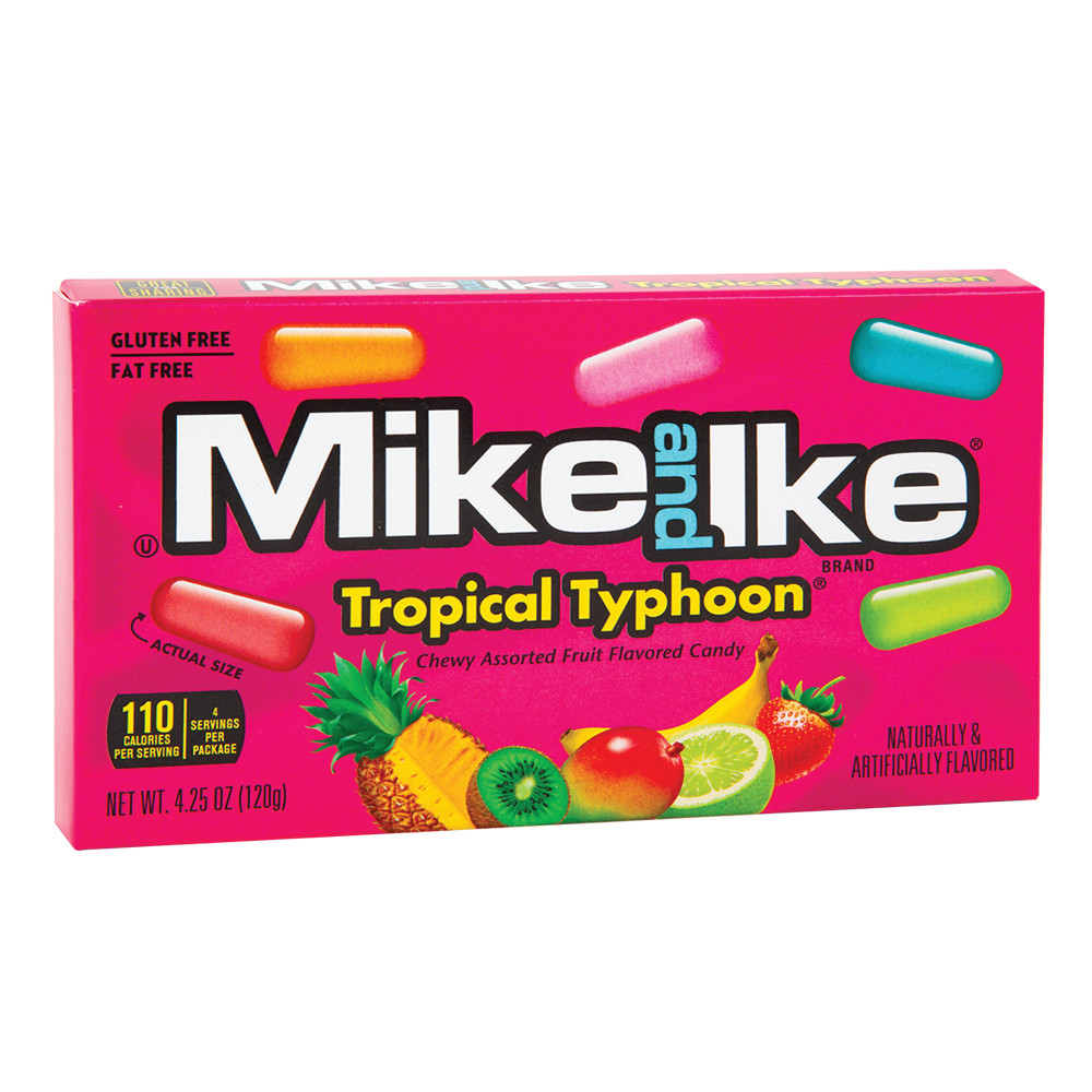Mike & Ike Tropical Typhoon 4.25 oz Theater Box | Nassau Candy