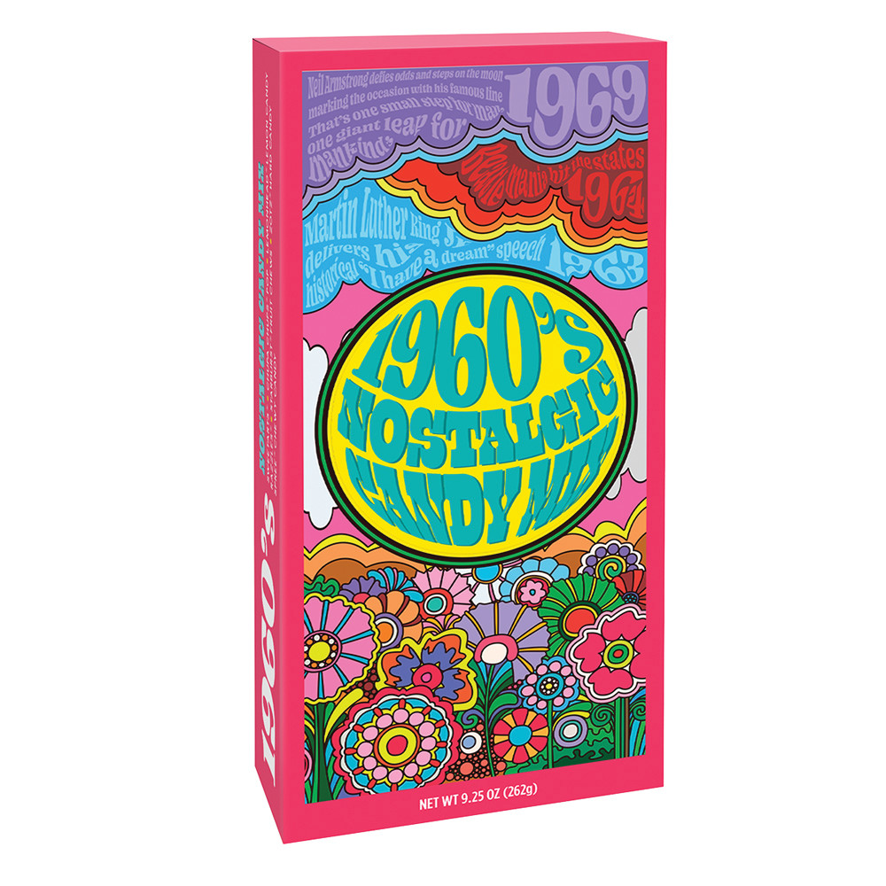 EARLY 1940s,1960s,1970s...3冊セット 1960's Decade 9.25 oz Box | Nassau Candy