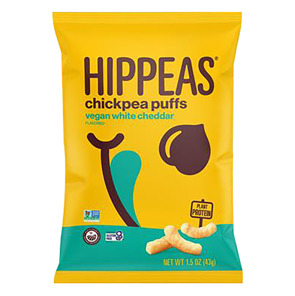 Hippeas Chickpea Vegan White Cheddar 1.5 oz Bag