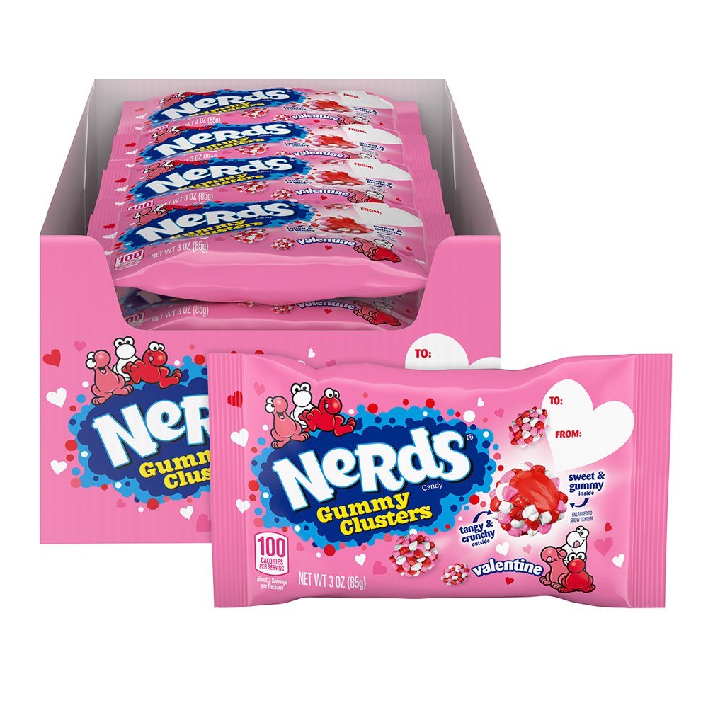 Nerds Very Berry Gummy Clusters 3 oz Bag