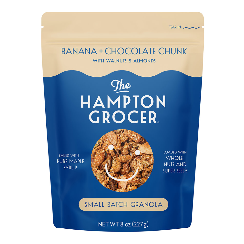 The Hampton Grocer Banana Chocolate Granola Nassau Candy