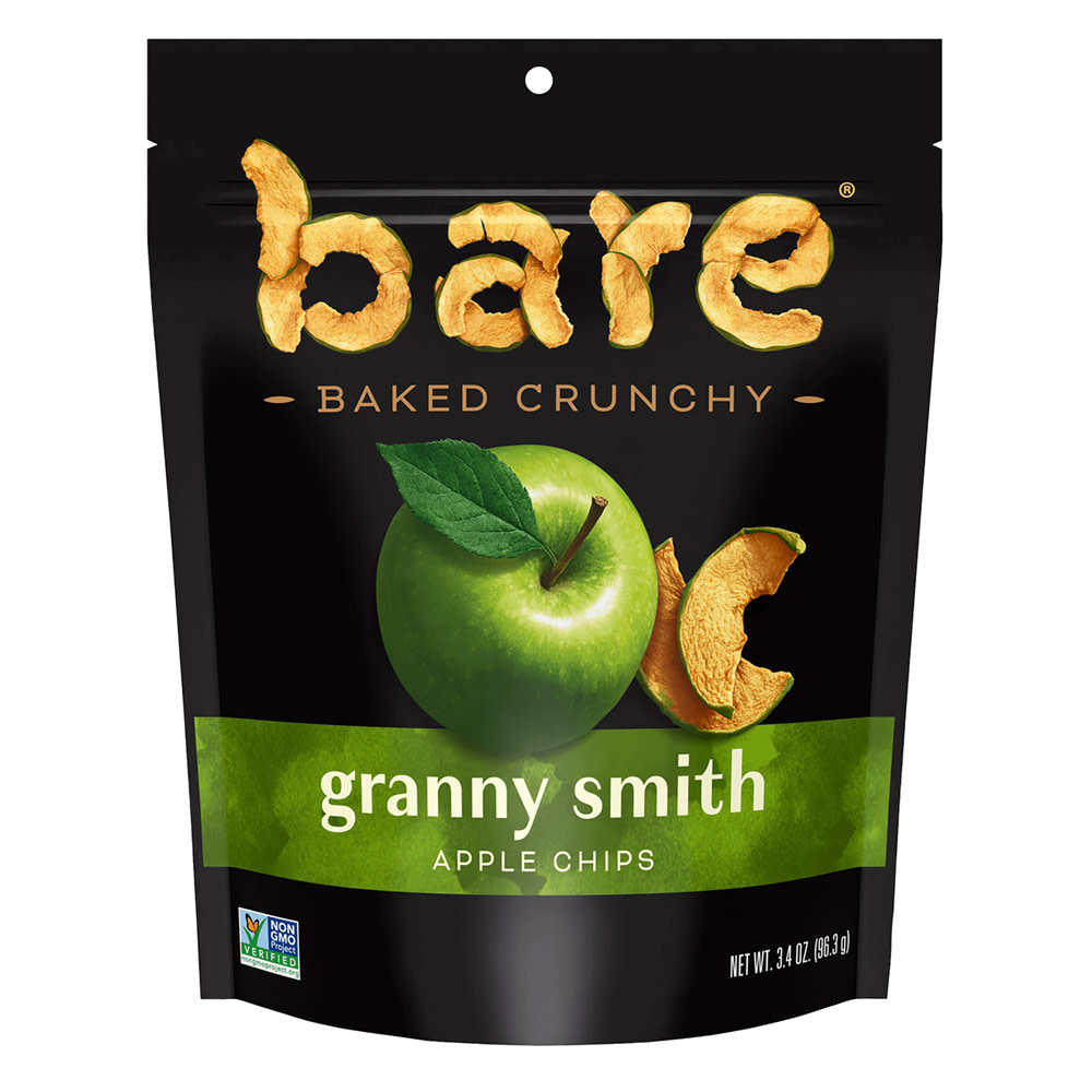 Bare Granny Smith Apple Chips 3.4 oz Pouch | Nassau Candy