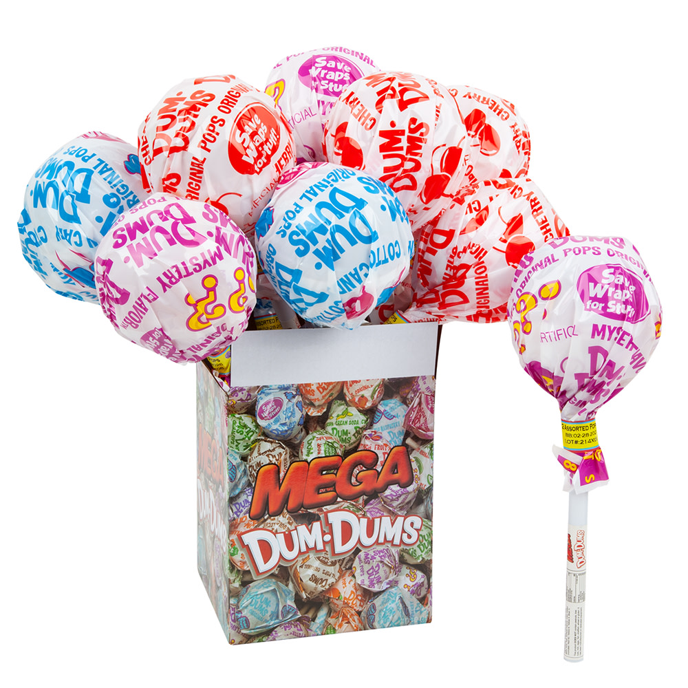 Dum Dum Mega Pops 2 oz | Nassau Candy