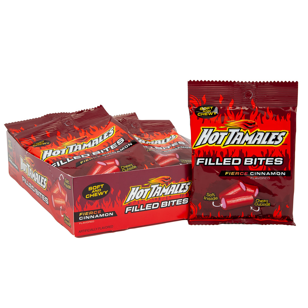 Hot Tamale Filled Licorice Bites Nassau Candy