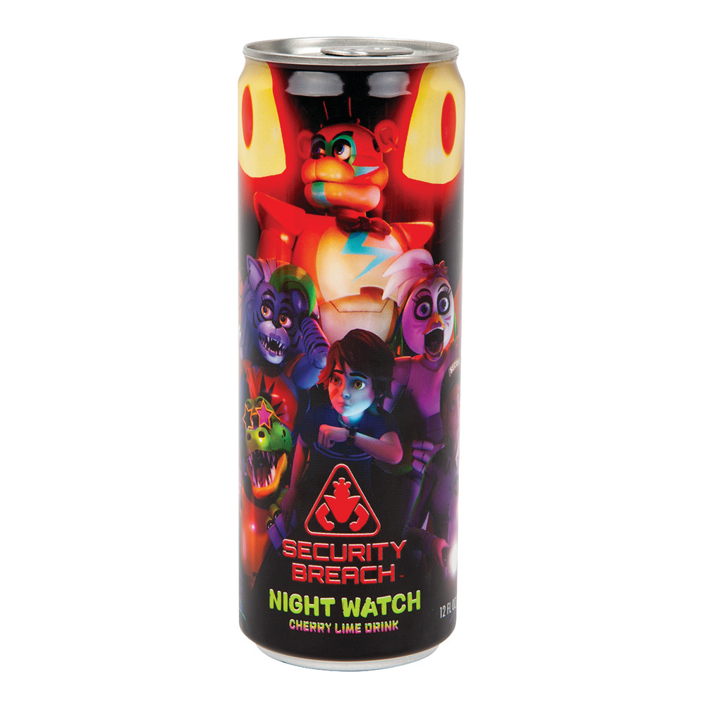 Nights At Freddy's Cherry Lime Drink 12 oz Can | Nassau Candy