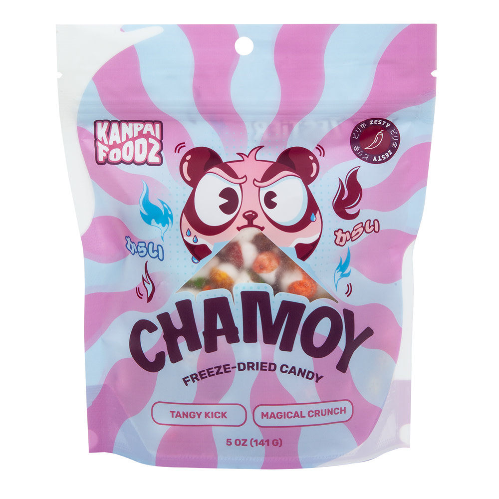 Kanpai Foodz Chanoy Freeze-Dried Spicy Candy 5 oz Pouch | Nassau Candy