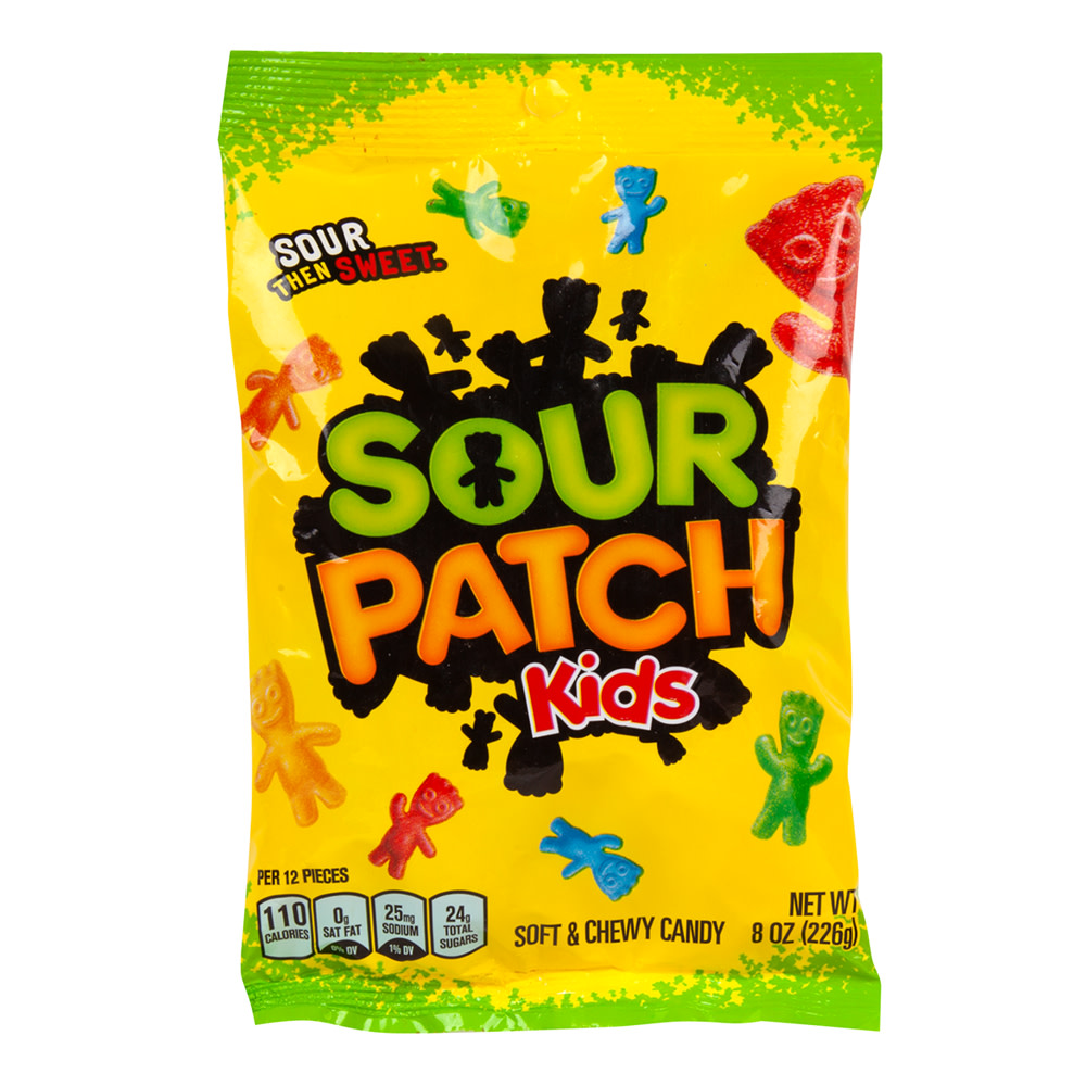 Sour Patch Kids 8 oz Peg Bag | Nassau Candy