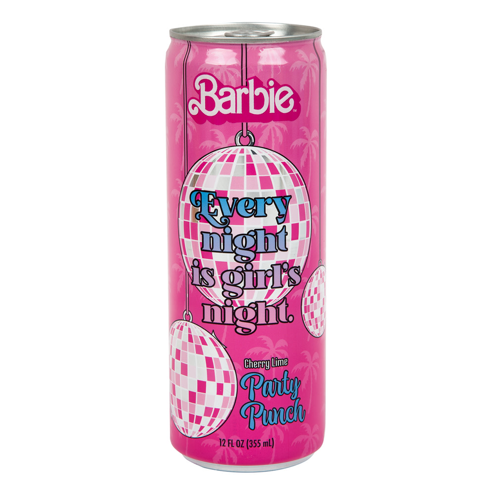 Barbie Cherry Lime Party Punch 12 oz Can | Nassau Candy