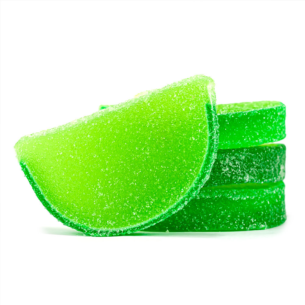 Nassau Candy Sour Apple Fruit Slices | Nassau Candy