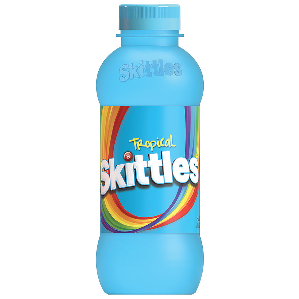 Skittles Tropical Drink 14 oz Bottle | Nassau Candy