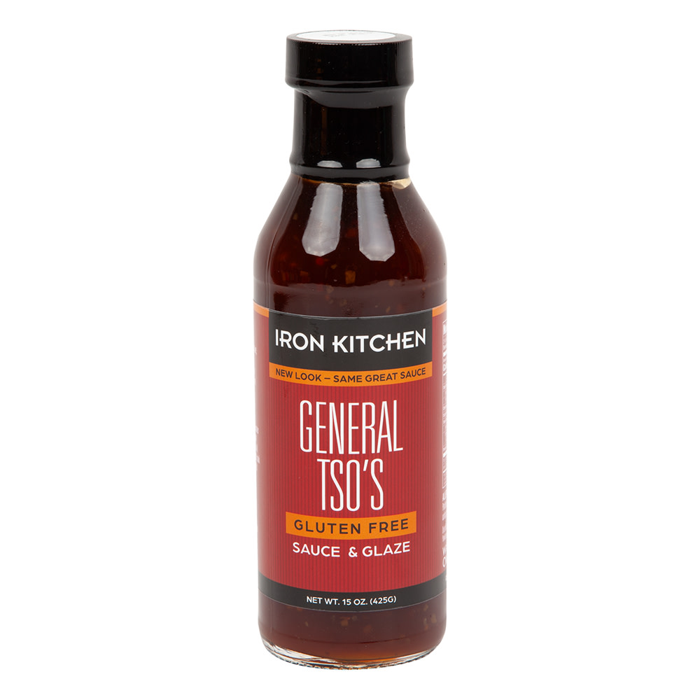 Iron Chef General Tso's Sauce 15 Oz Bottle Nassau Candy