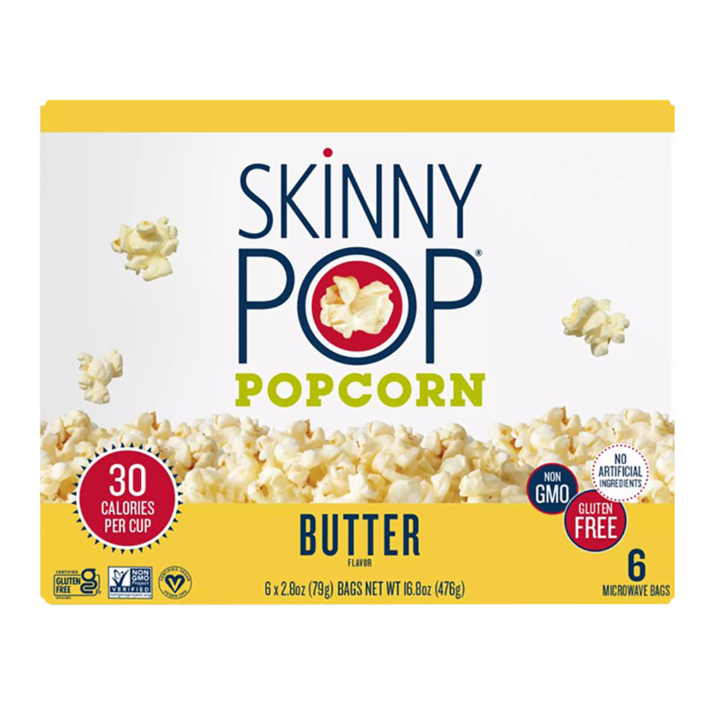 POPCORN様 Skinnypop Microwave Butter Popcorn 2.8 oz Bag | Nassau Candy