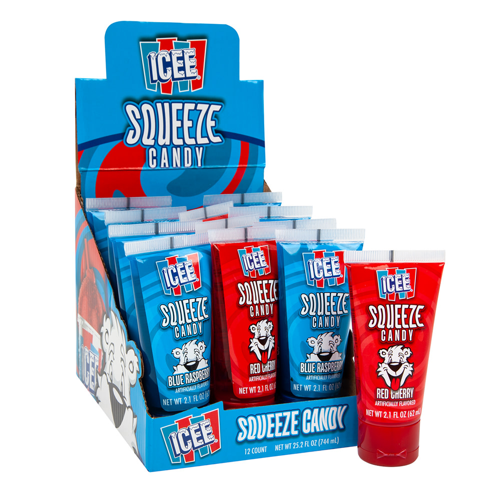 ICE KS1 サーバー Icee Squeeze Candy 2.1 Oz | Nassau Candy