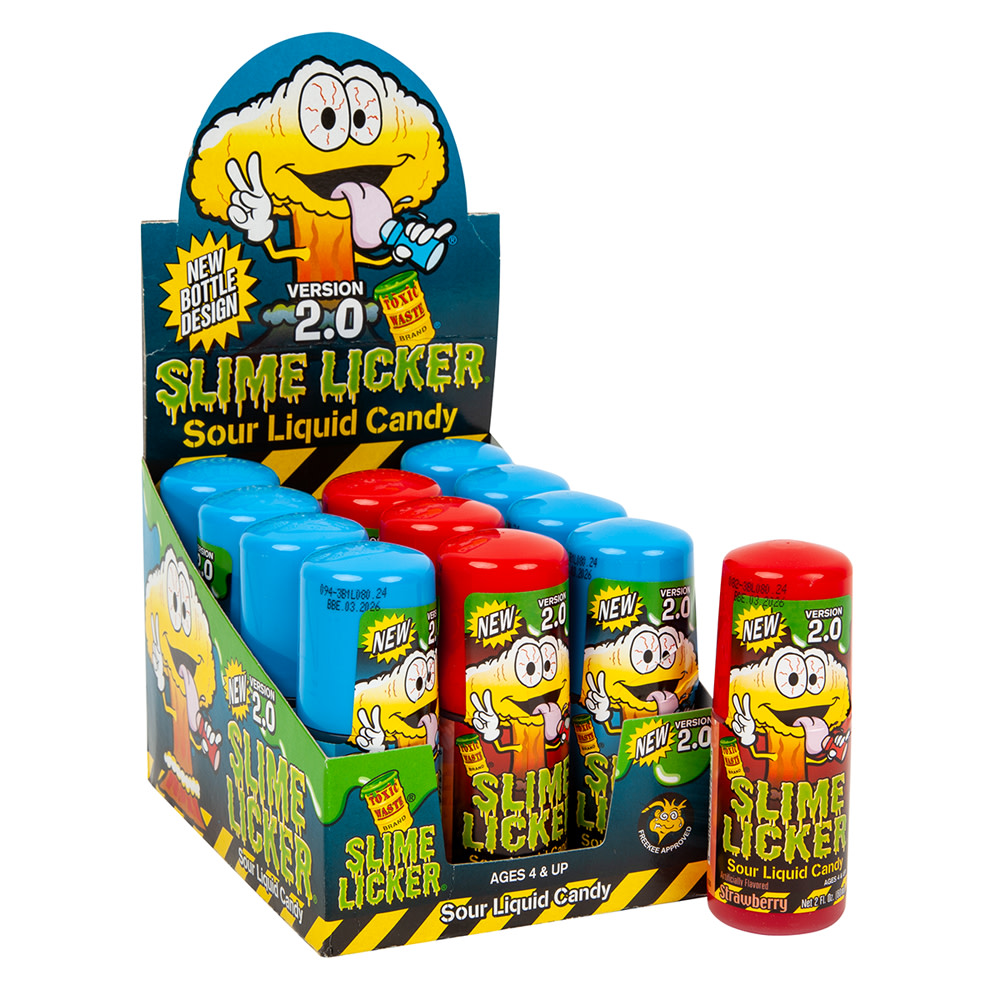 Toxic Waste Slime Licker 2.0 Assorted 2 oz | Nassau Candy Toxic Waste Slime Licker 2.0 Assorted 2 oz | Nassau Candy