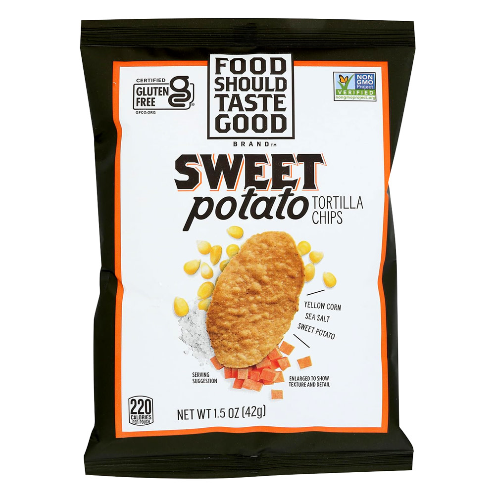 FSTG Sweet Potato Tortilla Chips Bag | Nassau Candy