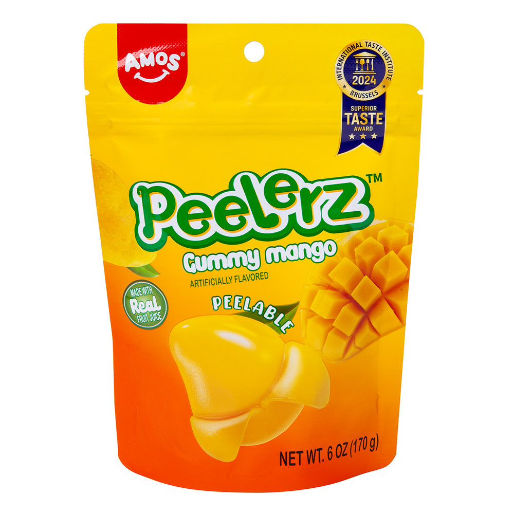 Peelerz Gummy Mango 6 oz Bag | Nassau Candy
