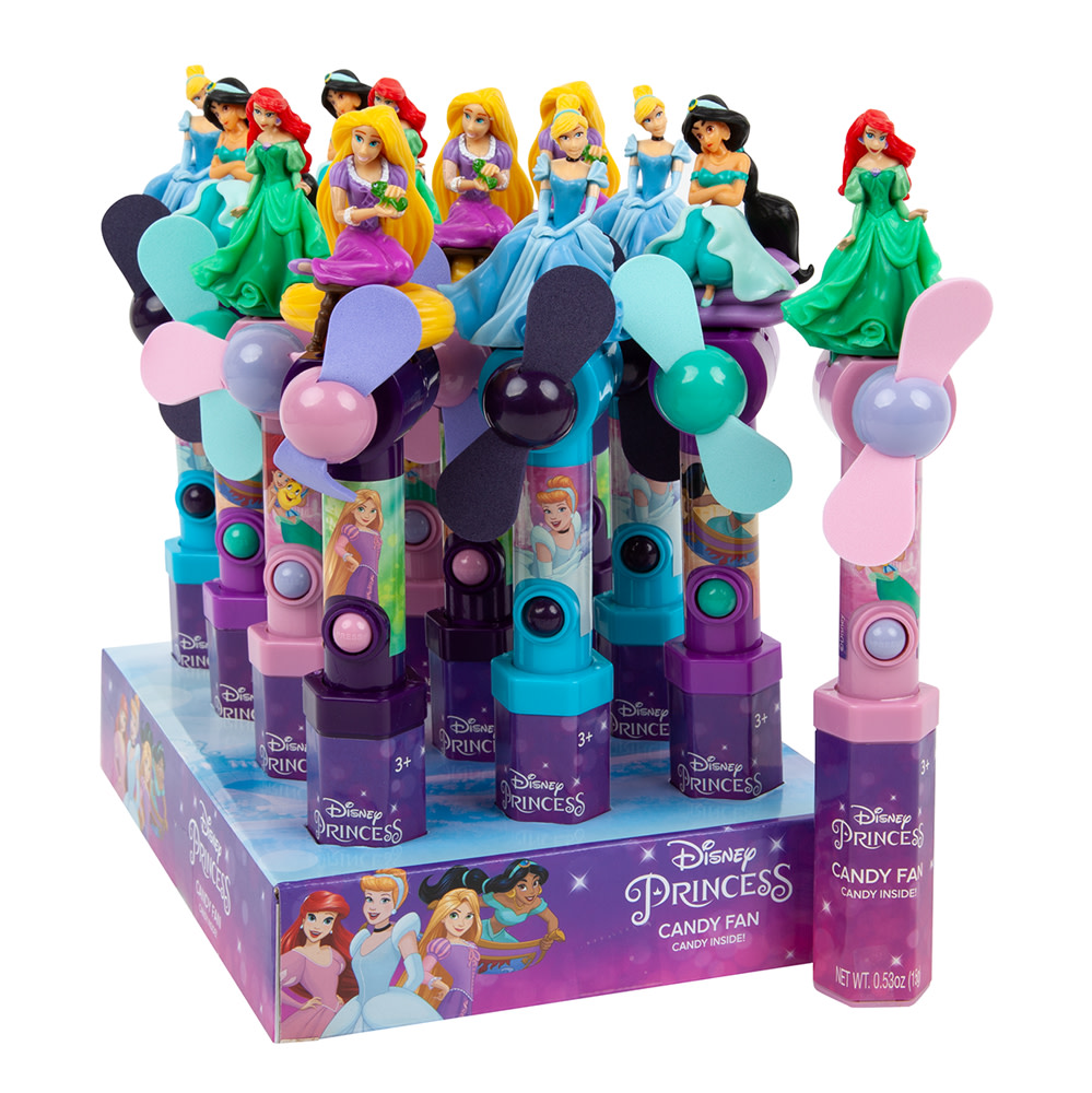Disney Princess Candy Fan 0.53 Oz | Nassau Candy