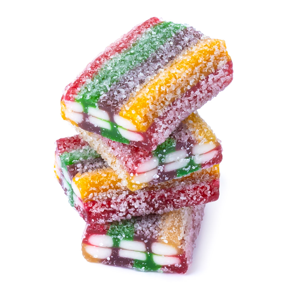 Vidal Sour Rainbow Bricks 2.2 Lb | Nassau Candy Vidal Sour Rainbow Bricks 2.2 Lb | Nassau Candy