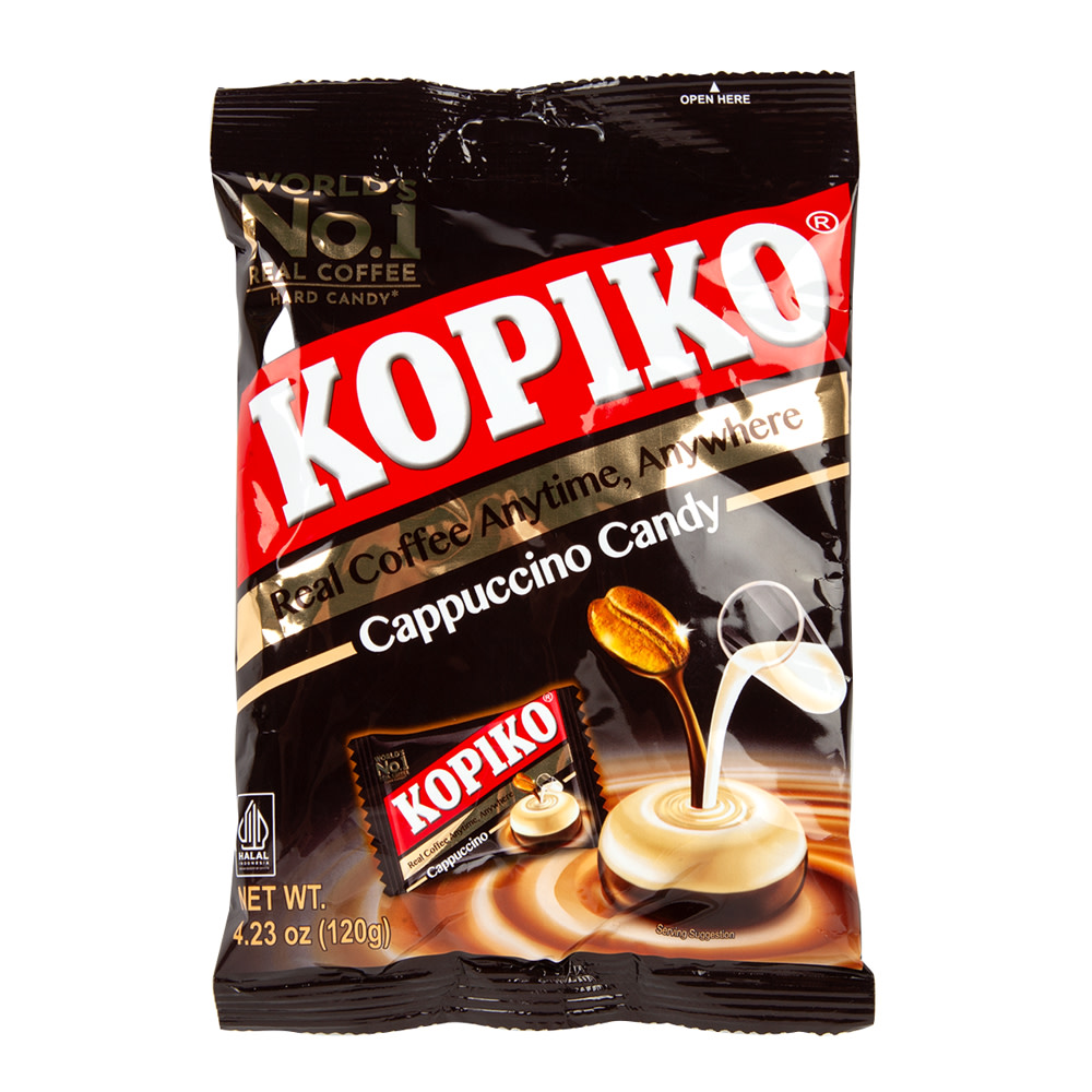 Kopiko Hard Candy Cappuccino 4.23 oz Bag | Nassau Candy