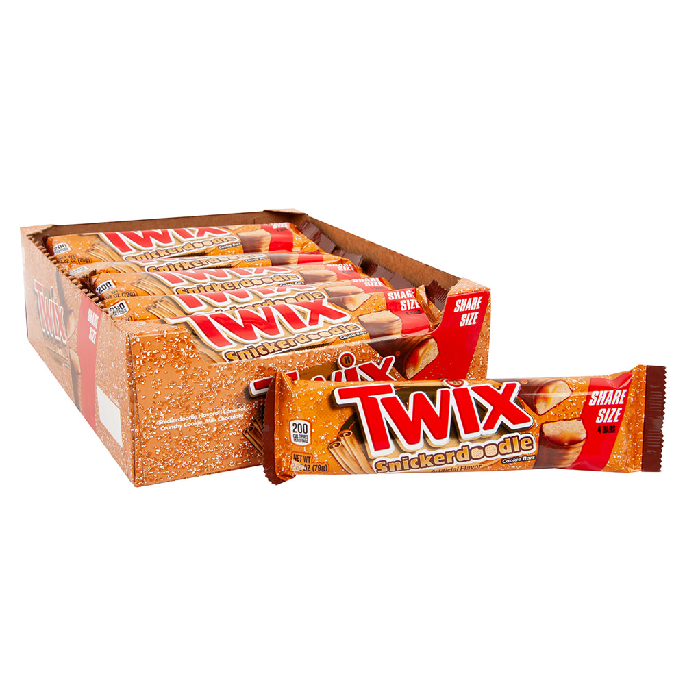 Twix Snickerdoodle Share Size 2.82 oz | Nassau Candy