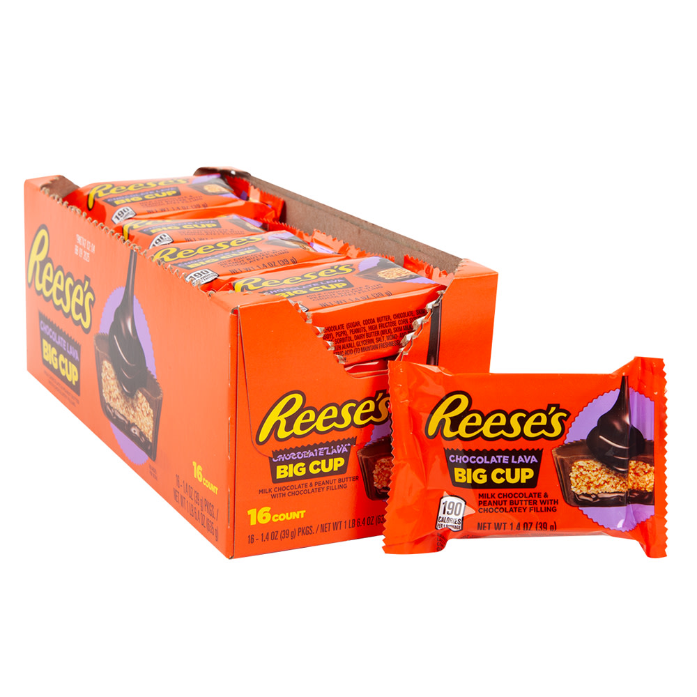 Reese's Chocolate Lava Big Cup 1.4 oz | Nassau Candy