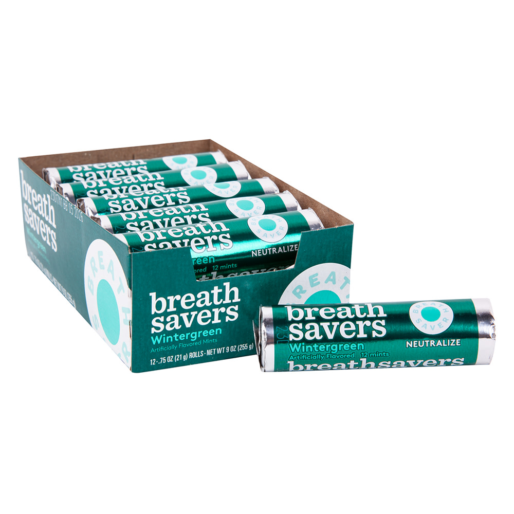 Breath Savers Wintergreen .75 oz | Nassau Candy