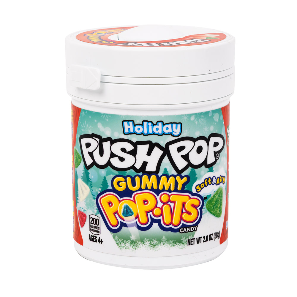 Push Pop Gummy Pop Its Holiday Assorted 2 oz | Nassau Candy